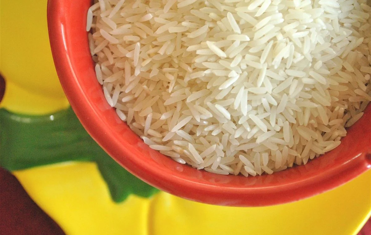 Rice grains used to represent product specification review